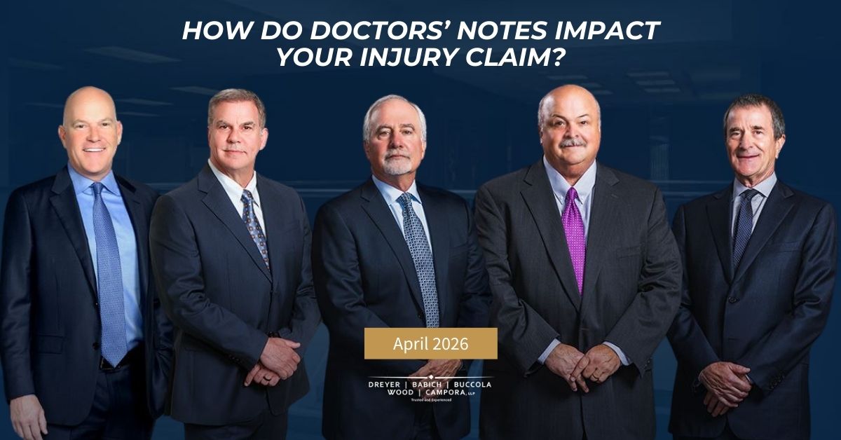 How Do Doctors’ Notes Impact Your Injury Claim?
